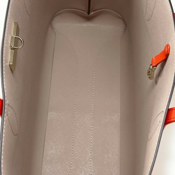 Large Tote All Day Sailing Stripe Tamarillo PXR00388 $228 NWT Kate Spade - Picture 5 of 10